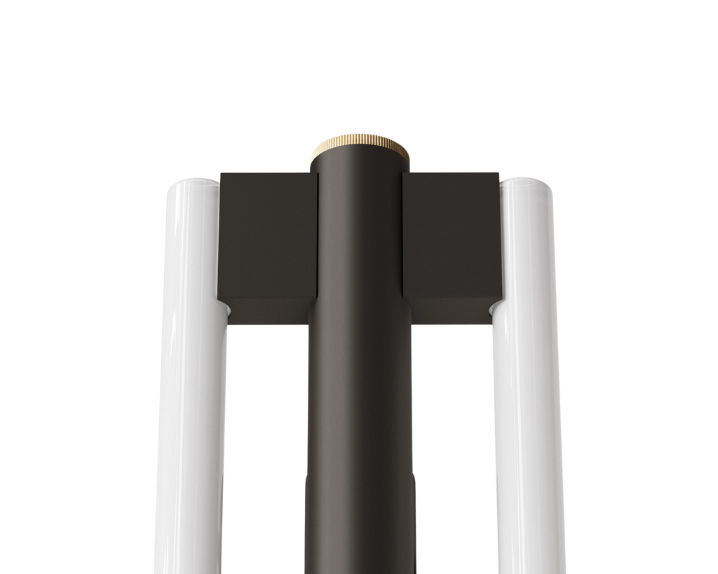 Eiffel Wall Lamp | Gunmetal Steel | Double 1000