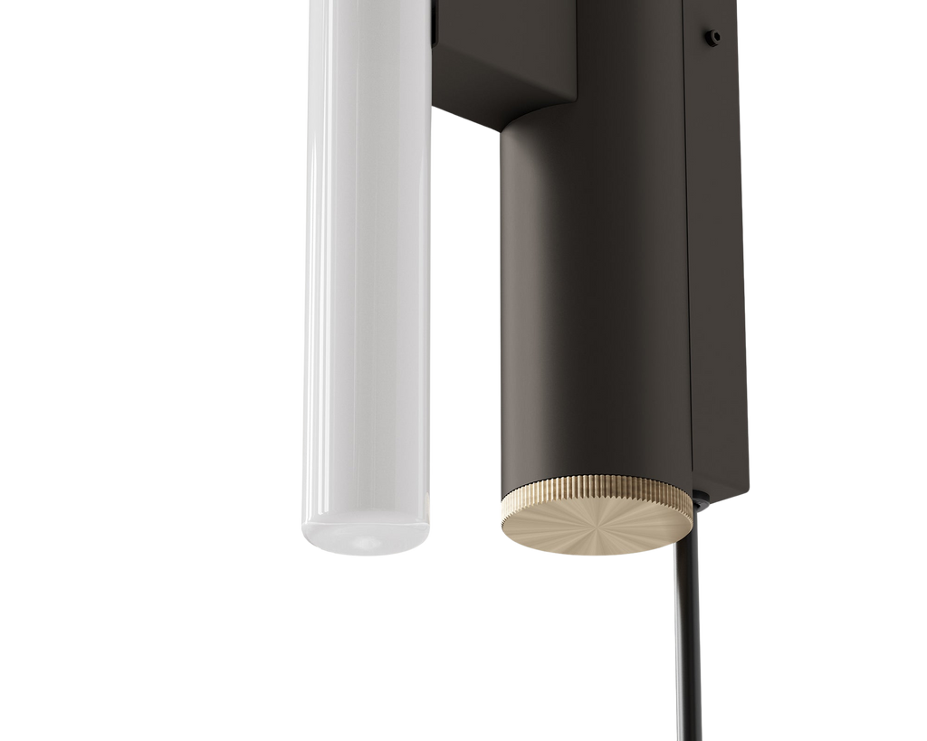 Eiffel Wall Lamp | Gunmetal Steel | Single 300