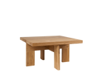Farmhouse Coffee Table | Natural Oak | Square