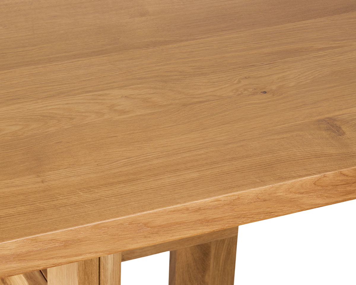 Farmhouse Coffee Table | Natural Oak | Rectangle