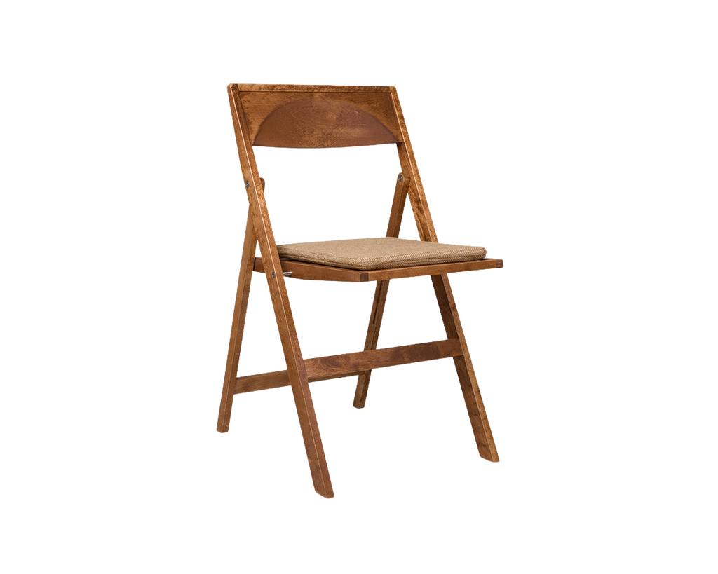 Folding Flat Chair Cushion | Camel