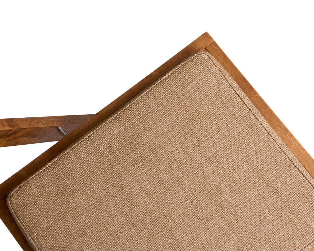 Folding Flat Chair Cushion | Camel