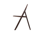 Folding Flat Chair | Dark Brown Birch