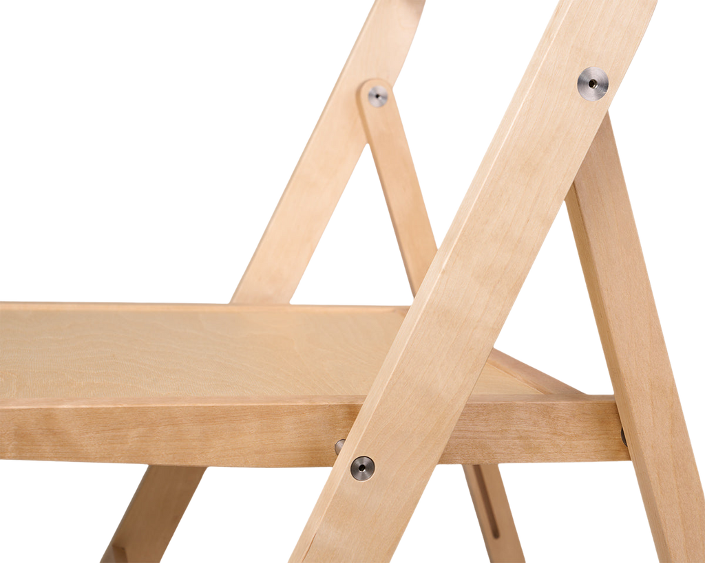 Folding Flat Chair | Natural Birch