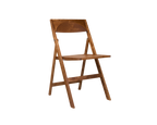 Folding Flat Chair | Warm Brown Birch