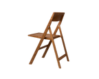 Folding Flat Chair | Warm Brown Birch