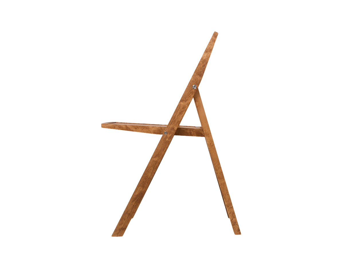 Folding Flat Chair | Warm Brown Birch