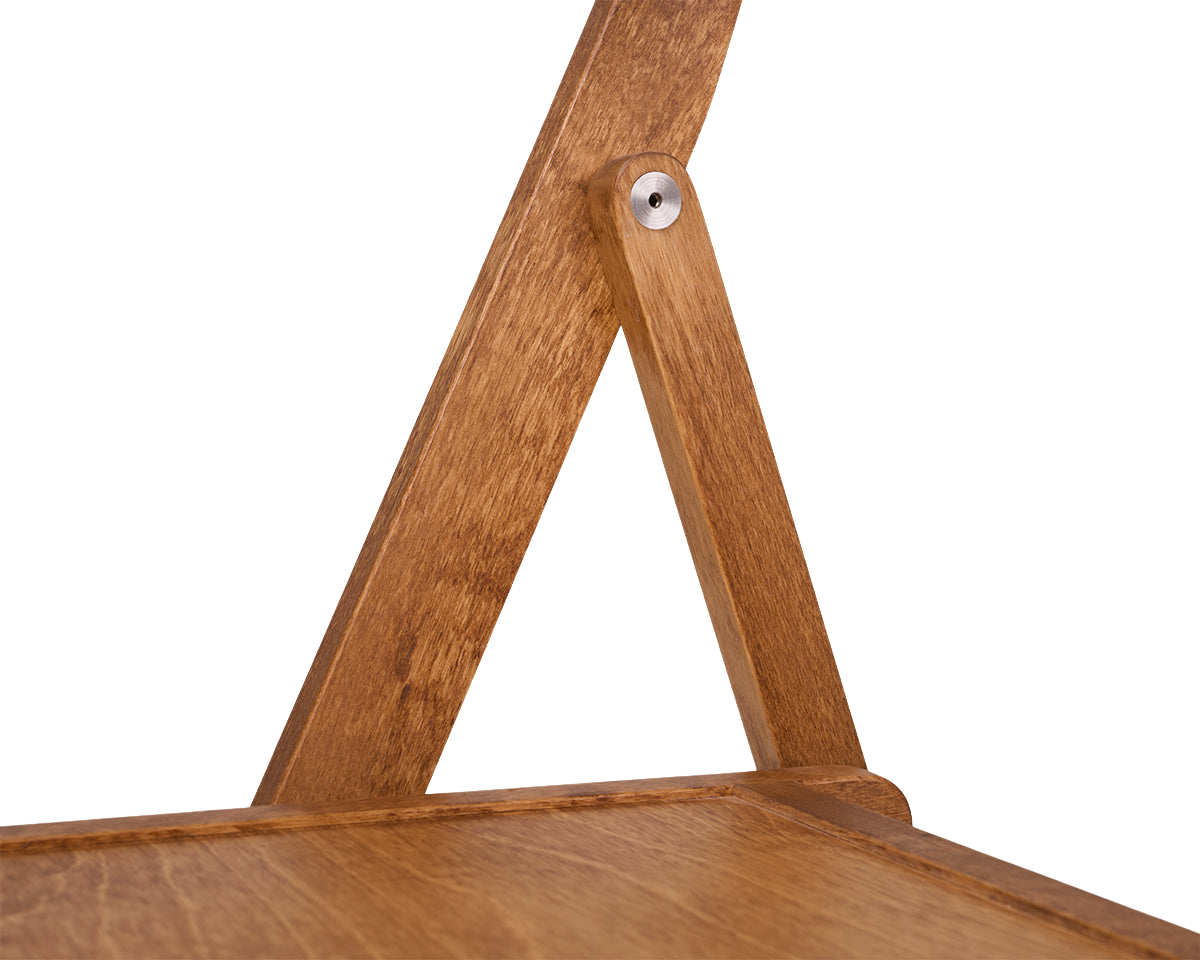 Folding Flat Chair | Warm Brown Birch
