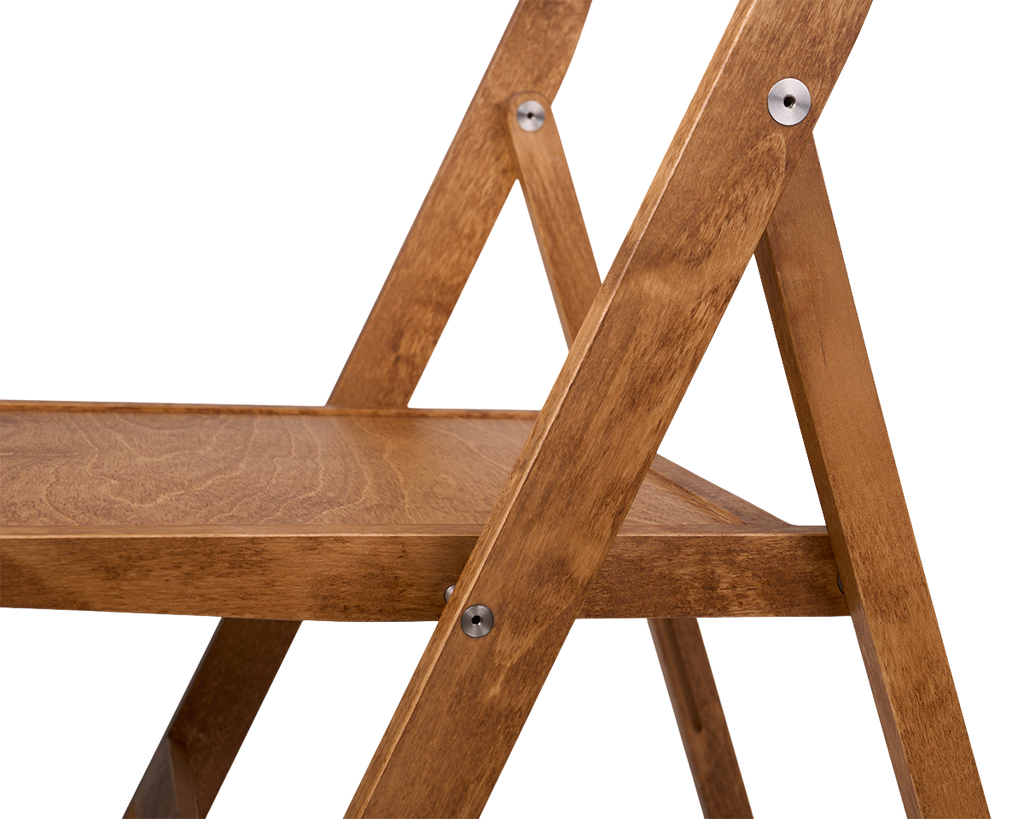 Folding Flat Chair | Warm Brown Birch