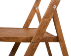 Folding Flat Chair | Warm Brown Birch