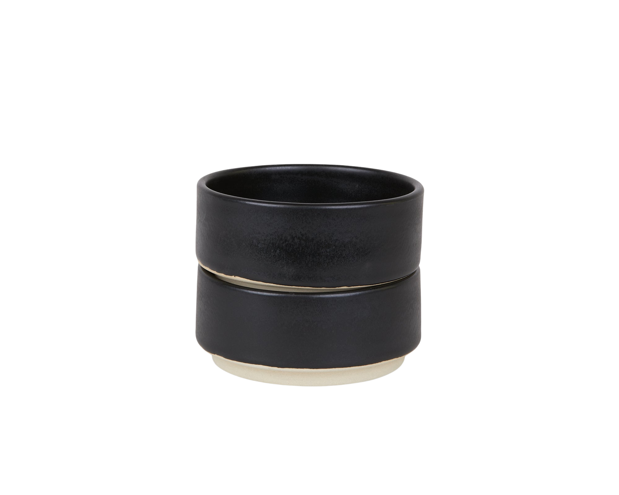 Cabinelm Ceramic Bowls Set of Two | Black | Medium