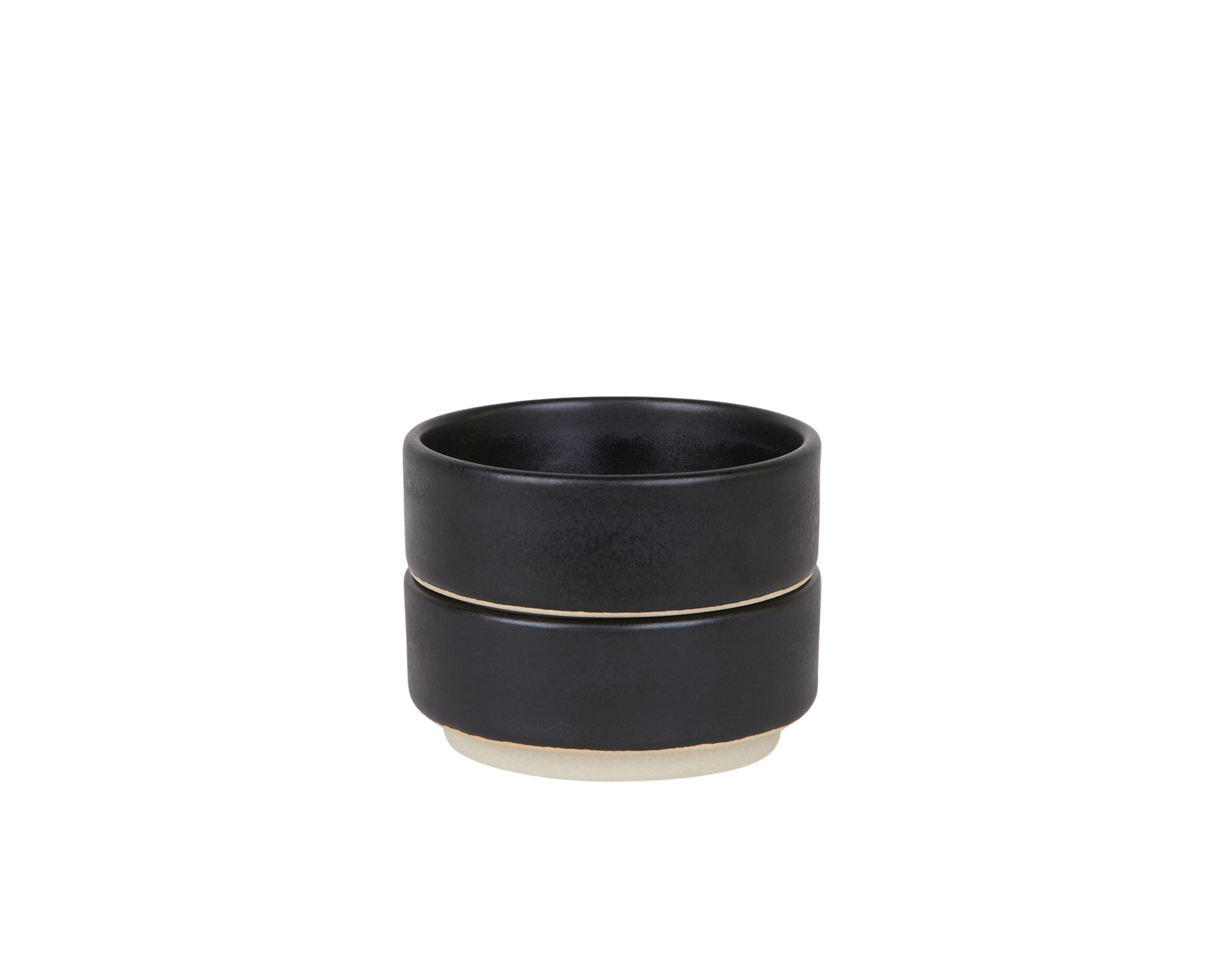 Cabinelm Ceramic Bowls Set of Two | Black | Small