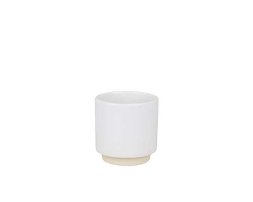 Cabinelm Ceramic Cup Set of Two | White