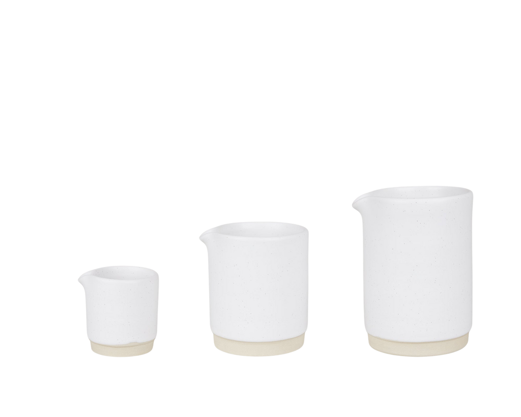 Cabinelm Ceramic Jug | White | Medium