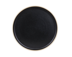 Cabinelm Ceramic Plate Set of Two | Black | Large