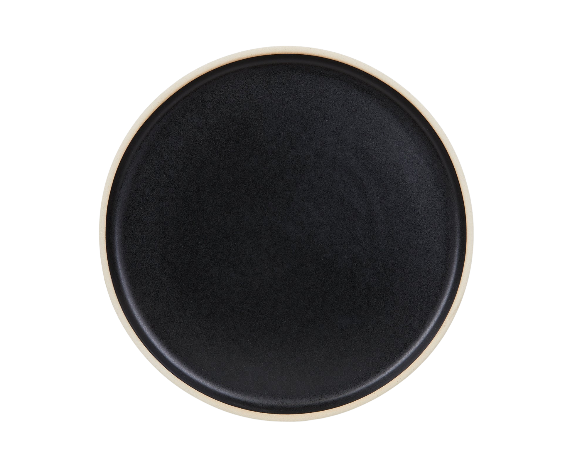 Cabinelm Ceramic Plate Set of Two | Black | Large