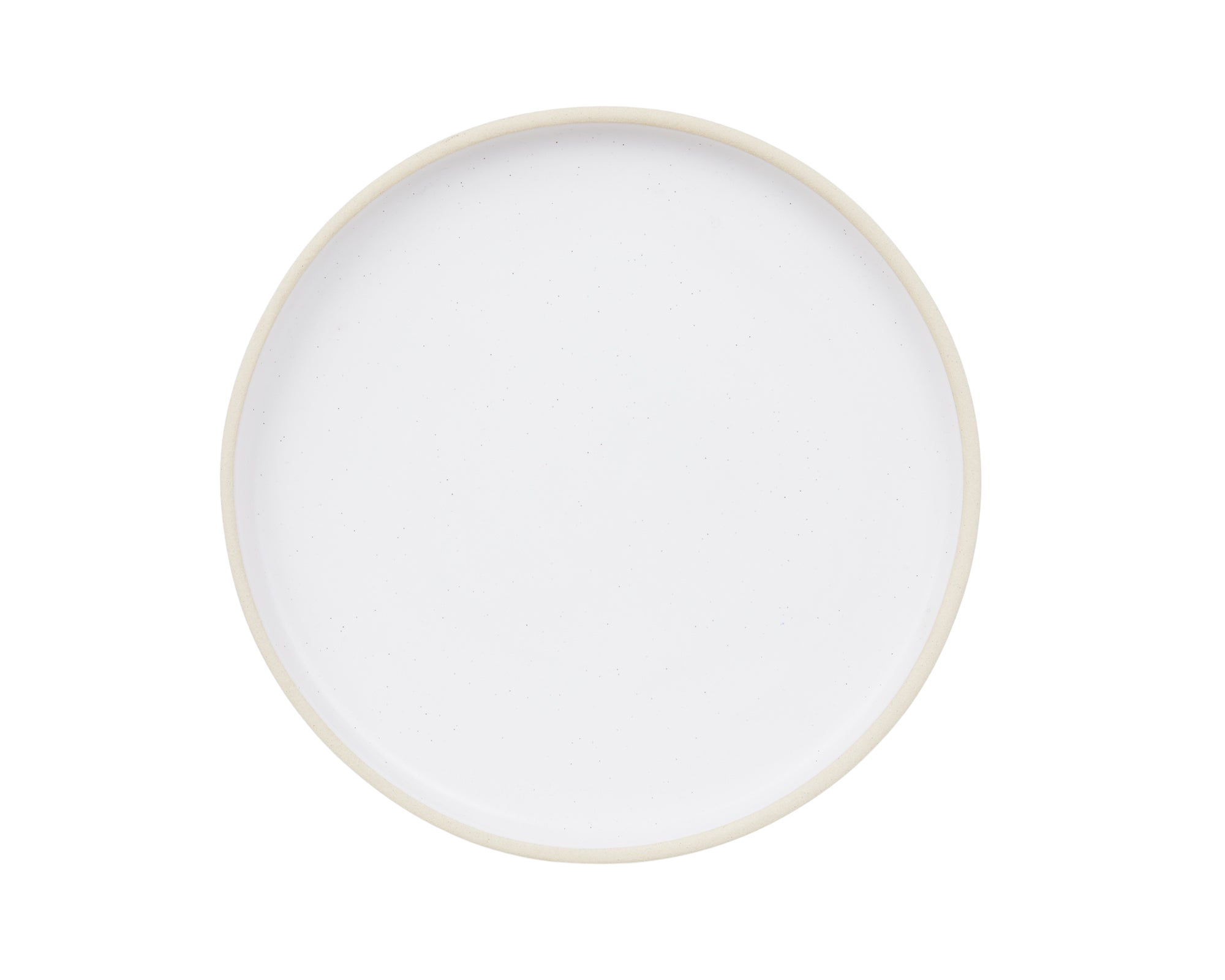 Cabinelm Ceramic Plate Set of Two | White | Large