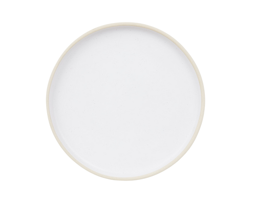 Cabinelm Ceramic Plate Set of Two | White | Large