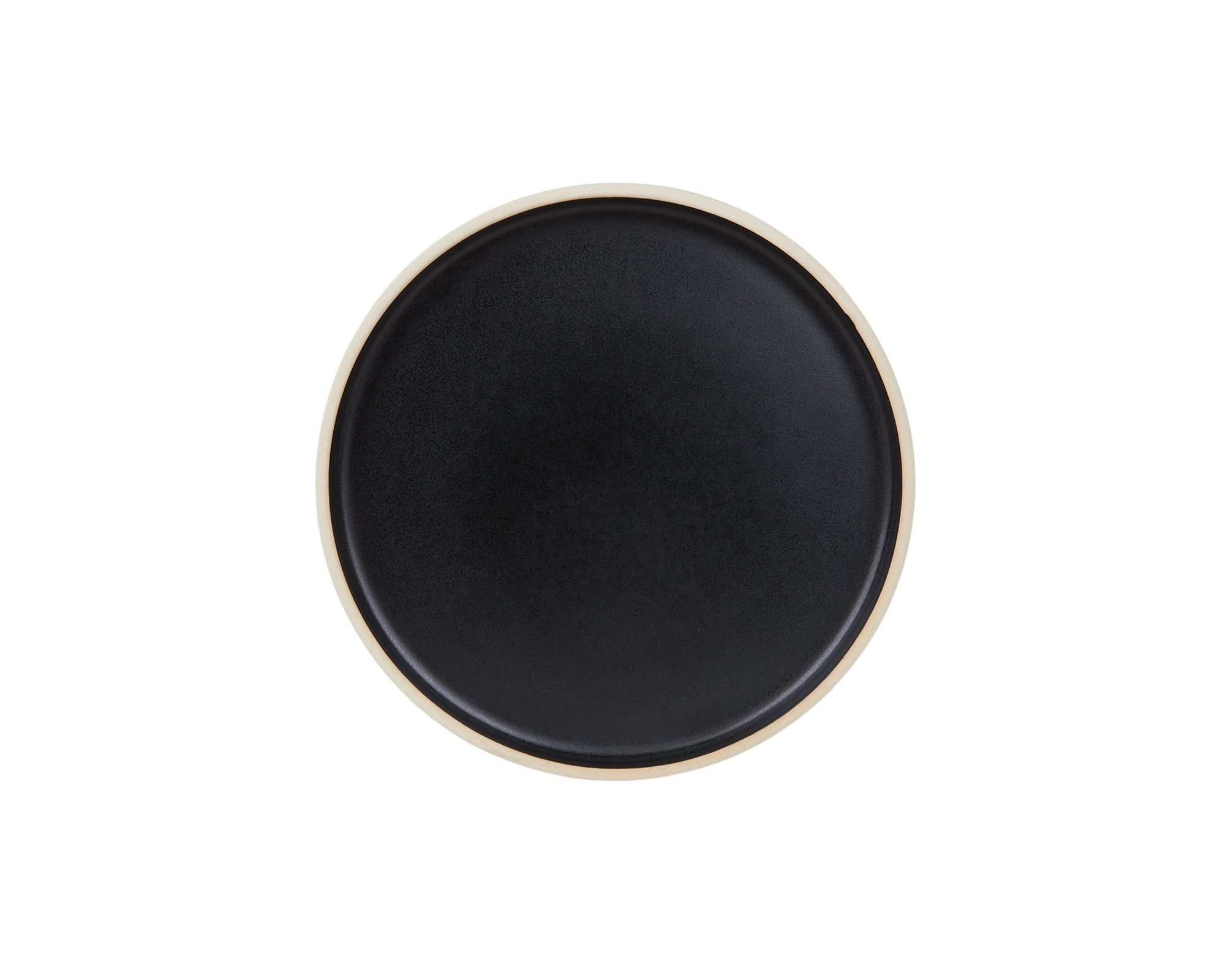 Cabinelm Ceramic Plate Set of Two | Black | Small