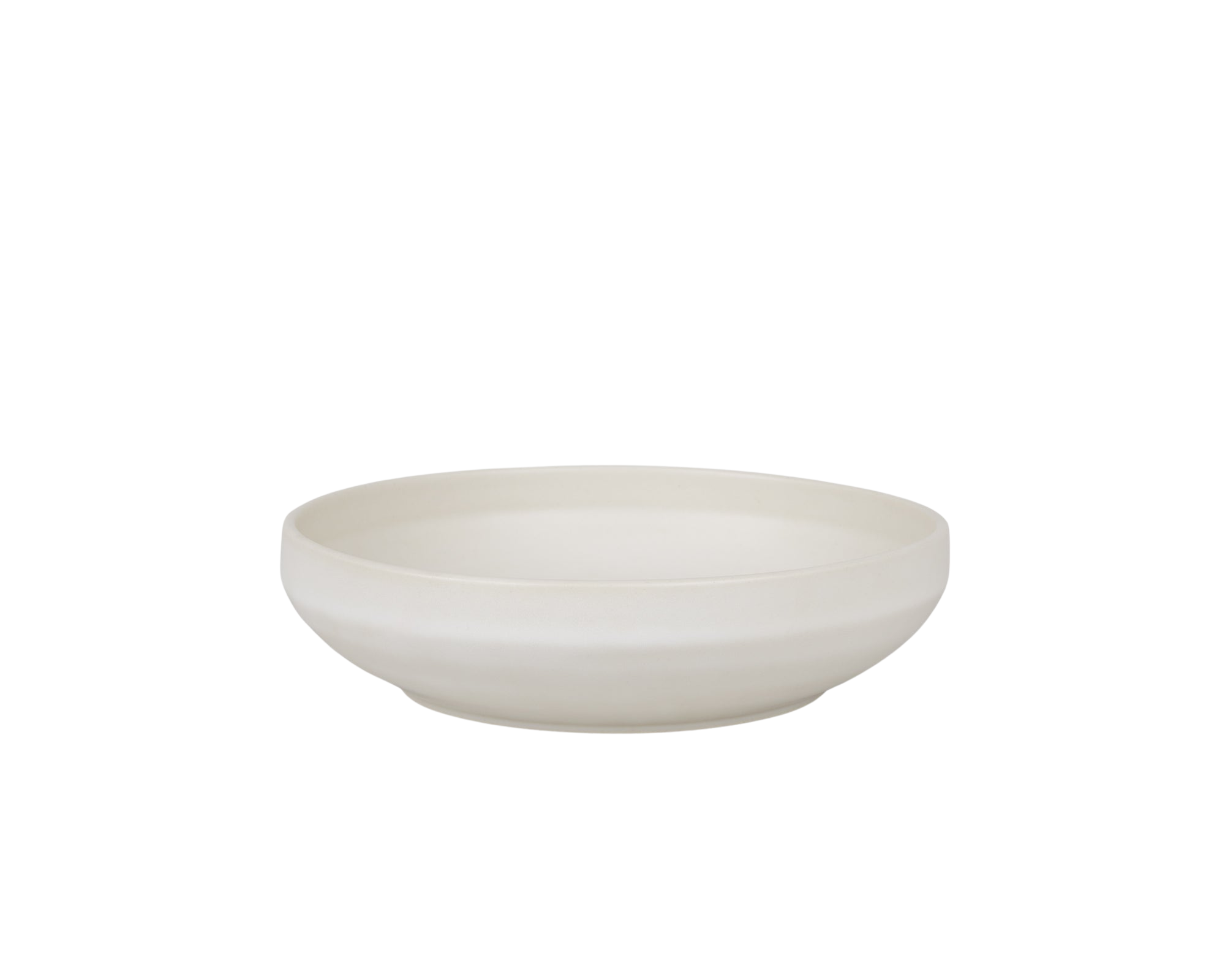 Cabinelm Ceramic Shallow Bowl | Natural | Medium