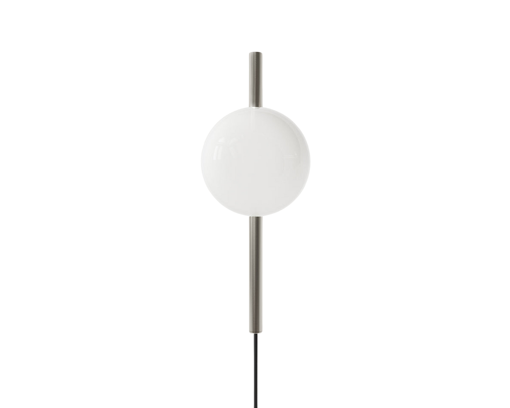 Ovoid Wall Lamp | Stainless Steel | Single