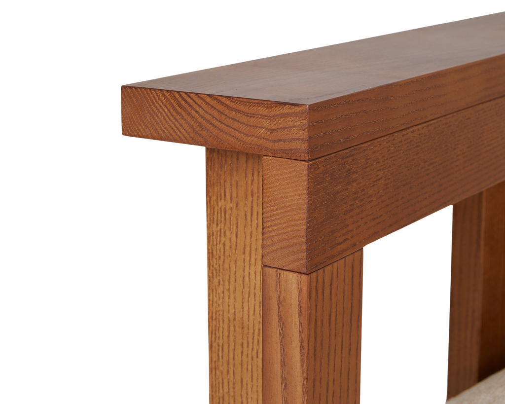 Symmetry Lounge Chair | Ash Wood / Oat Fabric