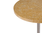 Table 57 | Yellow Limestone / Stainless Steel