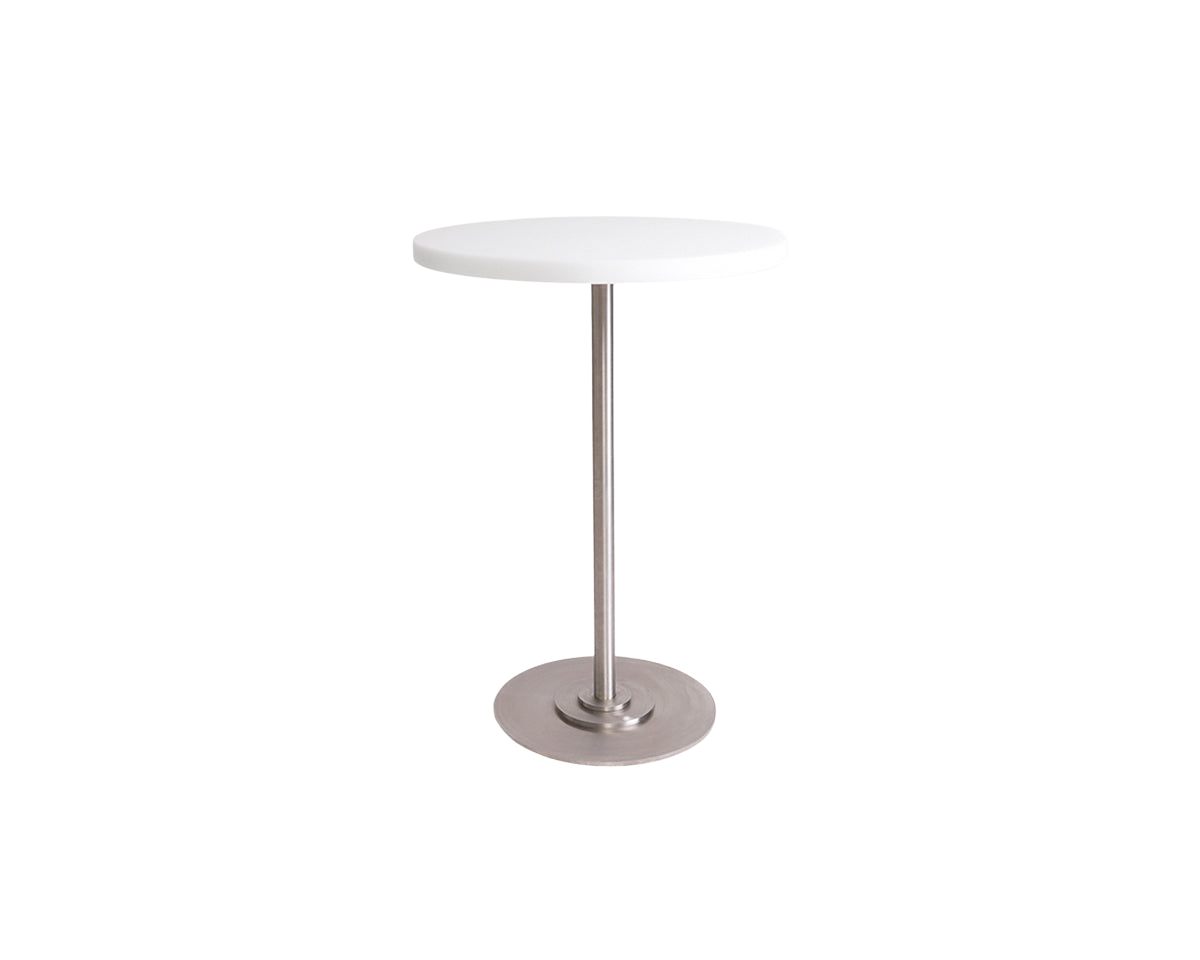 Table 57 | White / Stainless Steel