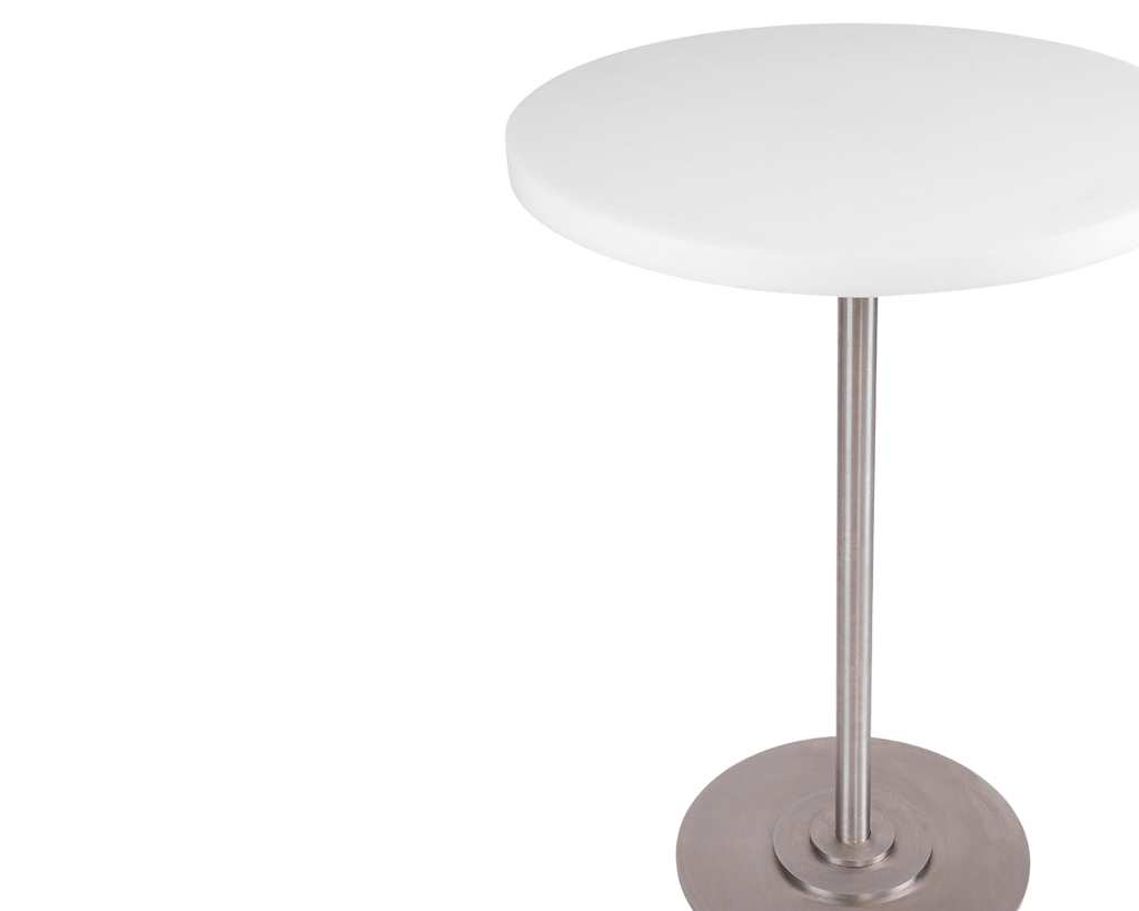 Table 57 | White / Stainless Steel