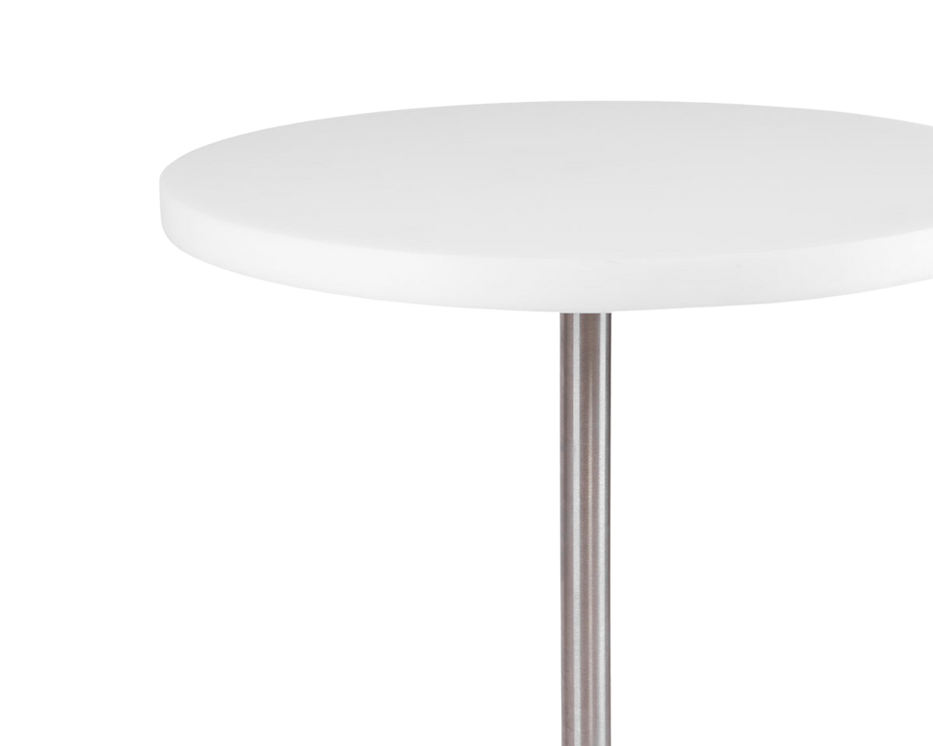 Table 57 | White / Stainless Steel