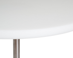 Table 57 | White / Stainless Steel