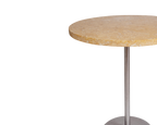 Table 57 | Yellow Limestone / Stainless Steel