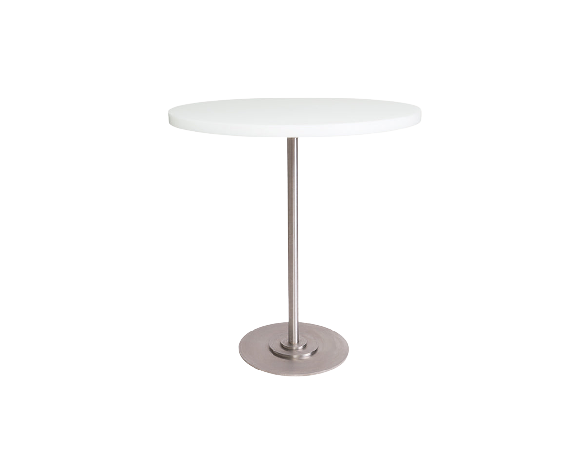 Table 57 | White / Stainless Steel