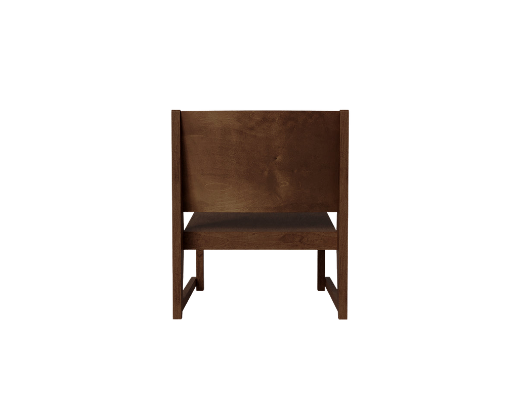 Easy Chair 01 | Dark Brown Birch