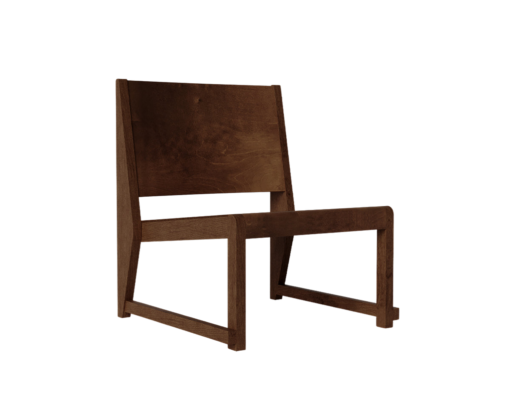 Easy Chair 01 | Dark Brown Birch