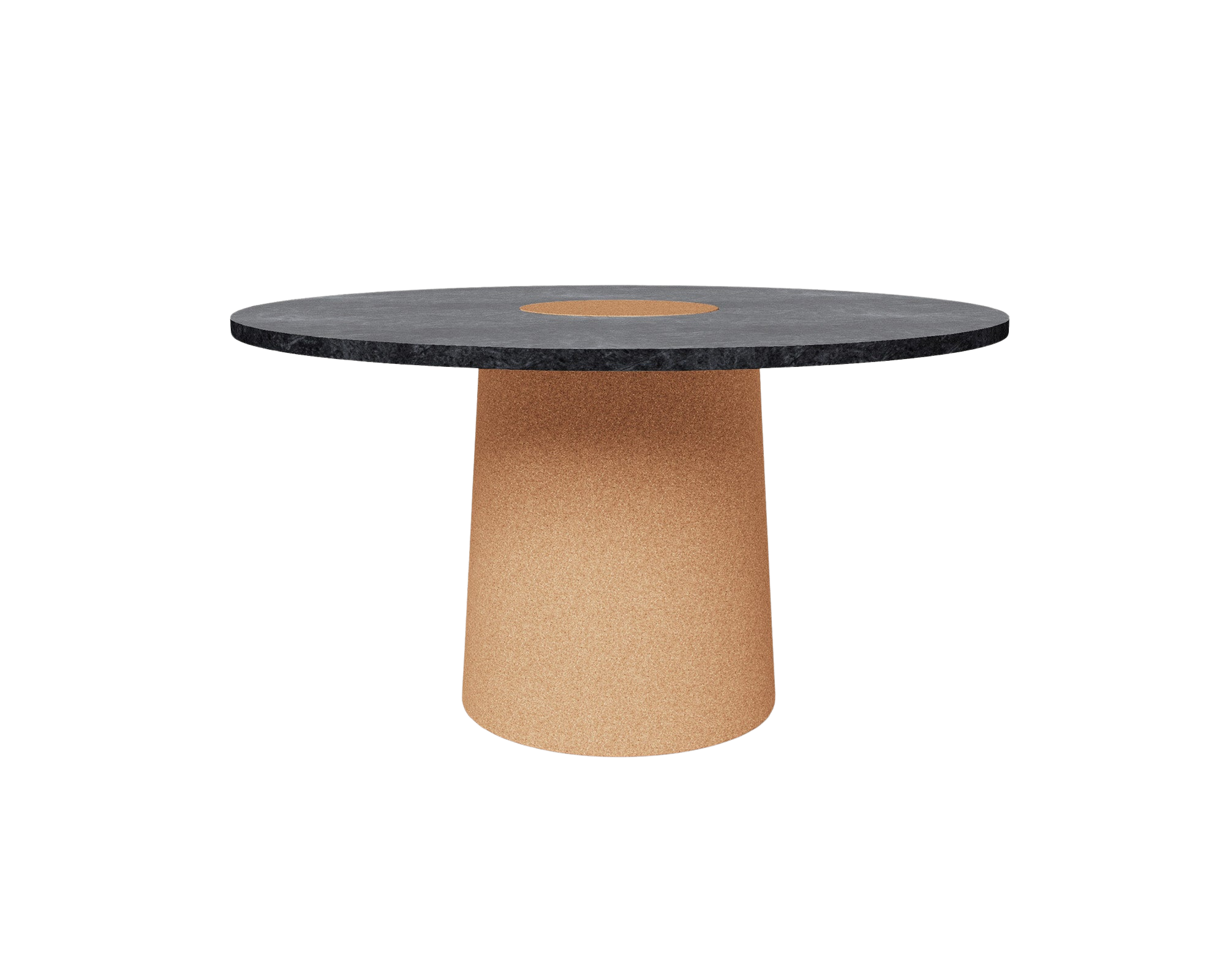 Sintra Dining Table | Black Marble / Cork