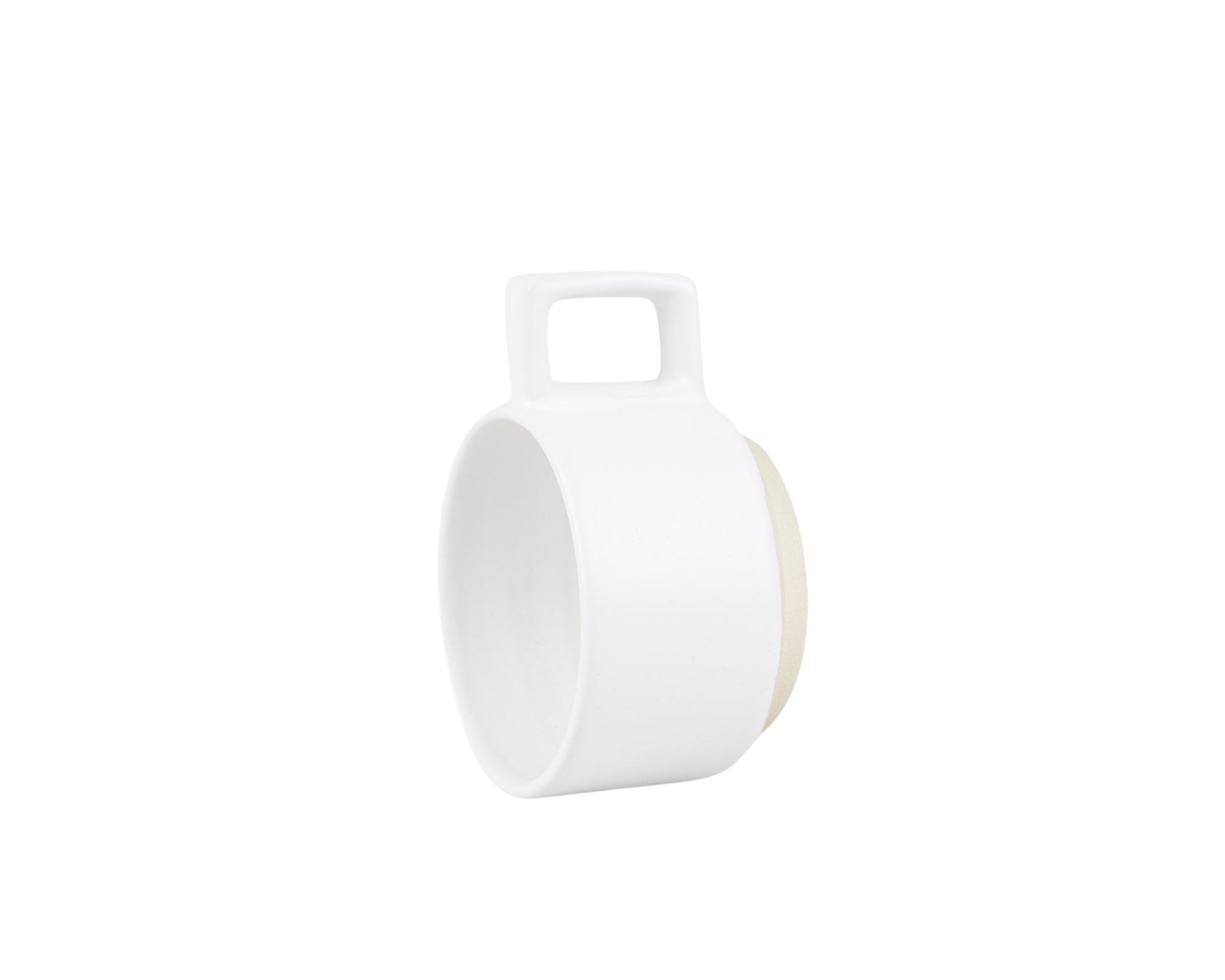 Cabinelm Ceramic Mug with Handle | White