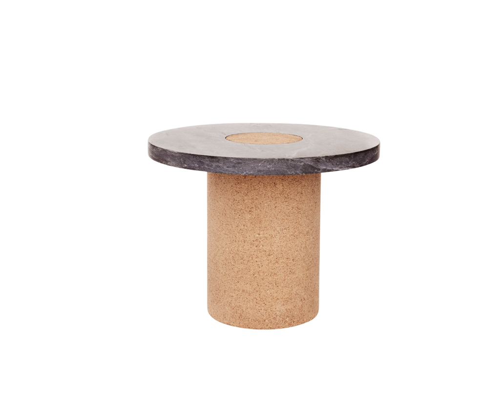 Sintra Table | Black Marble / Cork | Large